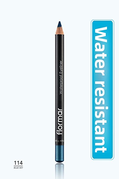 Flormar Suya Dayanıklı Göz Kalemi - Mavi Waterproof