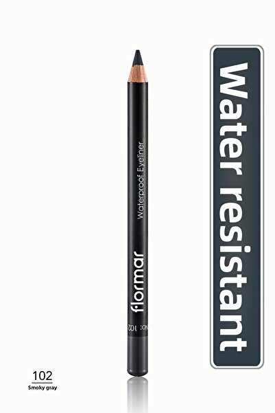 Flormar Suya Dayanıklı Göz Kalemi - Gri Waterproof
