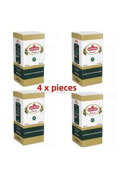 Çaykur هدية هدية الشاي 4 قطع 400 غرام