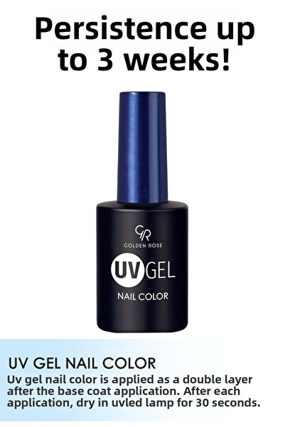 Golden Rose Uvgel Nail Color Permanent Nail Polish 138