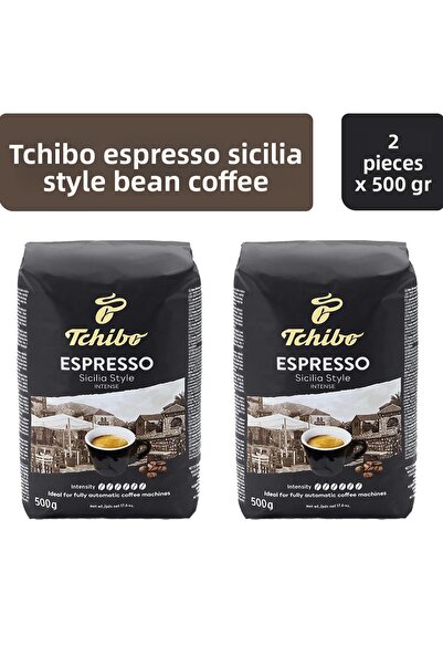Tchibo قهوة اسبريسو سيسيليا 500 جرام × 2 قطعة