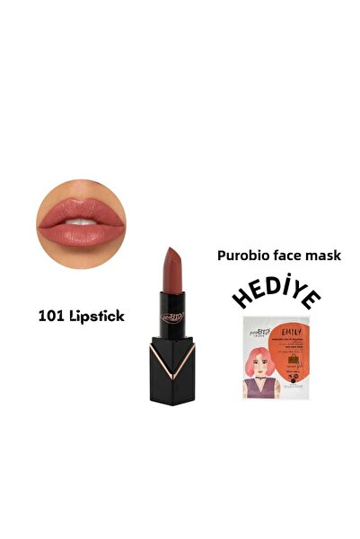 purobıocosmetics أحمر شفاه نصف لامع 101 - عبوة