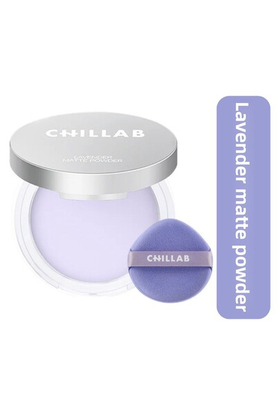 CHİLLAB Waterproof Powder with Lavender Matte Powder Gel Formula