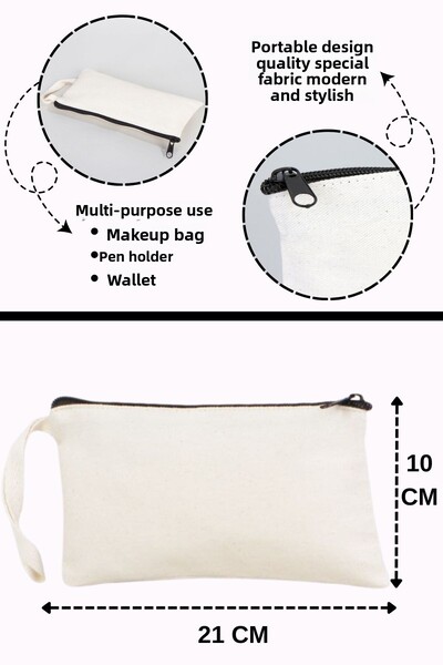 qoeuyl boutique Gaslighting Takes You Out of Life Printed Fun Gift Cloth Makeup Bag Wallet