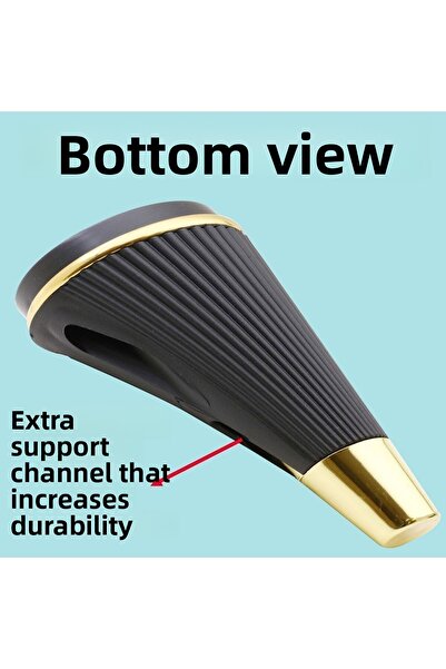 Badem10 Fier Mobilier de lux Canapea Unitate TV Scaun Scaun Picior 15 Cm Picioare Aur Negru