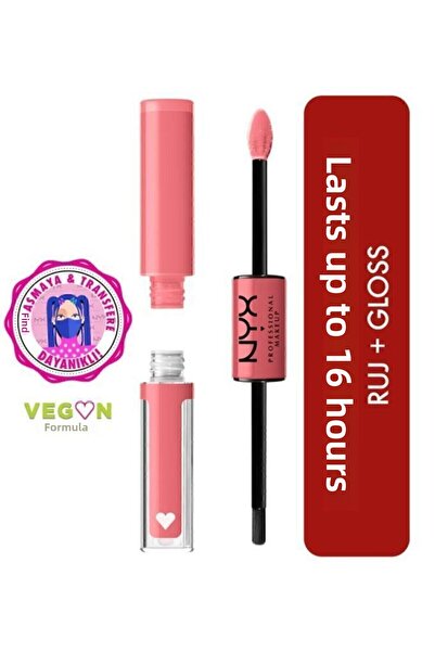 NYX Professional Makeup ملمع شفاه شاين لود هاي شاين بورن تو هاسل