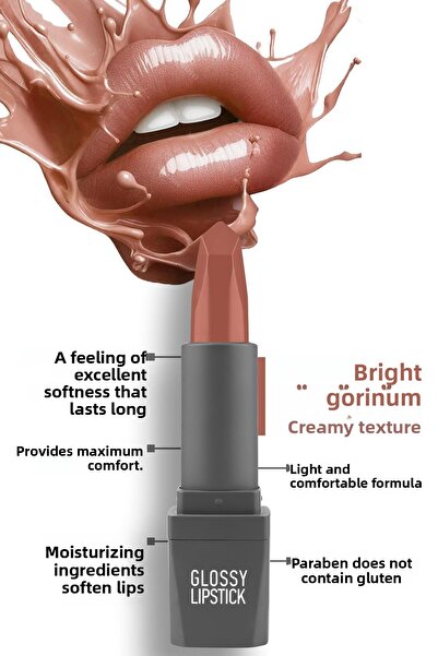 Alix Avien ALIX AVIEN GLOSSY LIPSTICK 309 PEACH NUDE