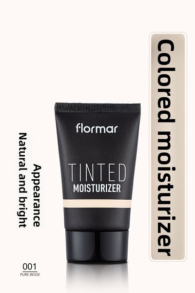 Flormar Tinted Moisturizer (Cool Subtone) - Tinted Moisturizer - 001 Pure Beige - 8682536041355
