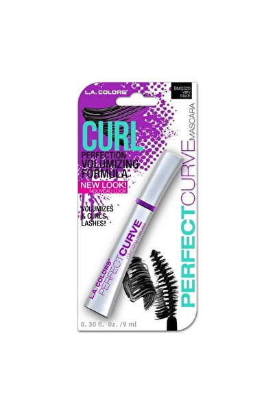 L.A Colors La Colors Perfect Curve Black Mascara