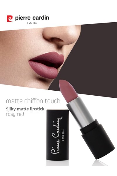 Pierre Cardin أحمر شفاه غير لامع - أحمر وردي -178