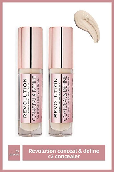 Revolution كونسيل ديفاين 16 ساعة فعالة - كونسيلر ذو لمسة نهائية غير لامعة C2*...