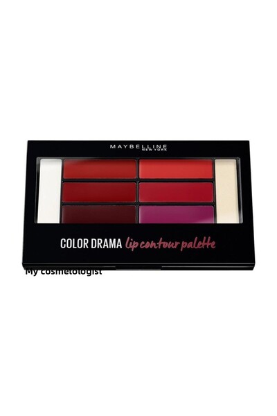 Maybelline New York Παλέτα περιγράμματος χειλιών Color Drama Crimson Vixen