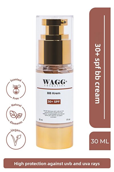 WAGG Cosmetics Bb Cream 30 Spf Moisturizing, Intensive Concealer 30ml