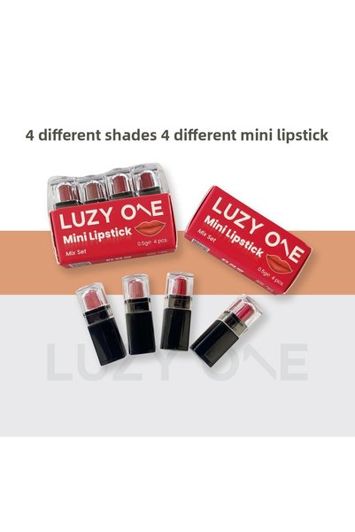 Luzy One Lipstick Set – Shine All Day Long with Compact and Long-Lasting Lipsticks