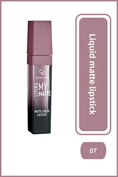Golden Rose Liping My Matte 07 Liquid Matte Lipstick 5.5 ml