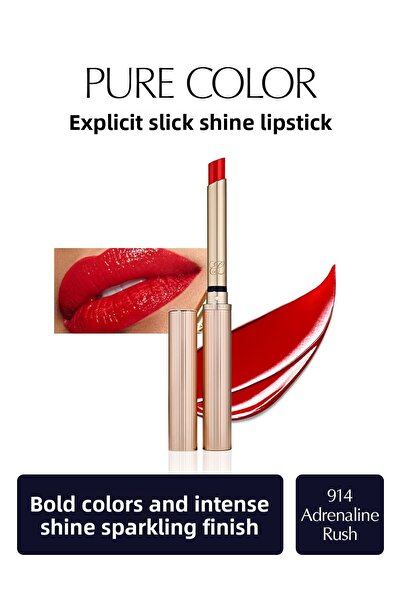 Estee Lauder Işıltılı Bitişli Ruj - Pure Color Explicit Slick Shine Ruj - Ren...
