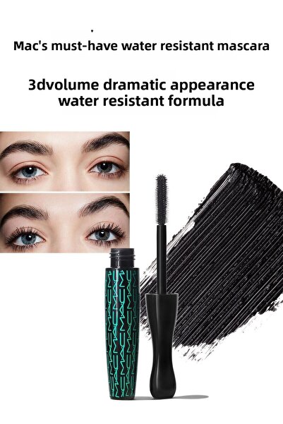 M.A.C Intense Volume Gaining in Extreme Dimension Waterproof Black Mascara 13 Gr
