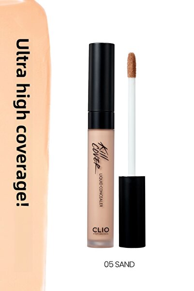 CLIO كونسيلر سائل من CLIO Kill - ذو ملمس ناعم يدوم طويلاً (05 رمل)