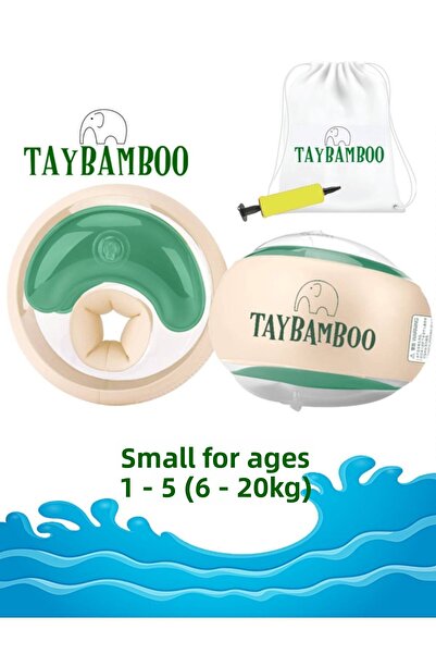 TAYBAMBoo Small (1-5 Years Old) Round Three Air Chamber Swimming Assistant Sleeve