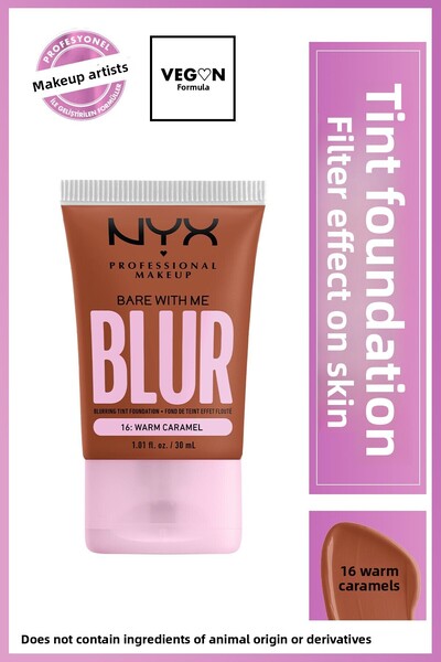 NYX Professional Makeup كريم أساس بتأثير الفلتر للبشرة البرونزية والتحديد – 1...