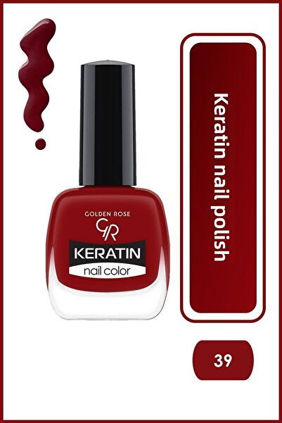 Golden Rose طلاء أظافر كيراتين 39، طلاء أظافر كيراتين 10.5 مل