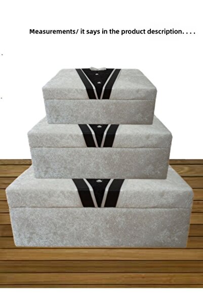 Sonem Çeyiz Сандък от 3 части за булката и младоженеца - зестра, куфар, младоженец 0126