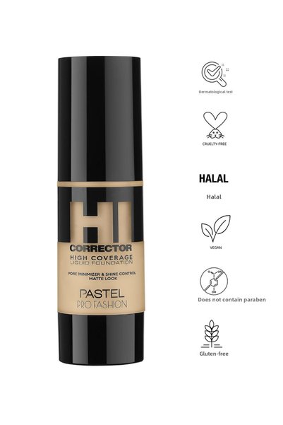 Pastel High Coverage Liquid Foundation - Liquid Foundation 404
