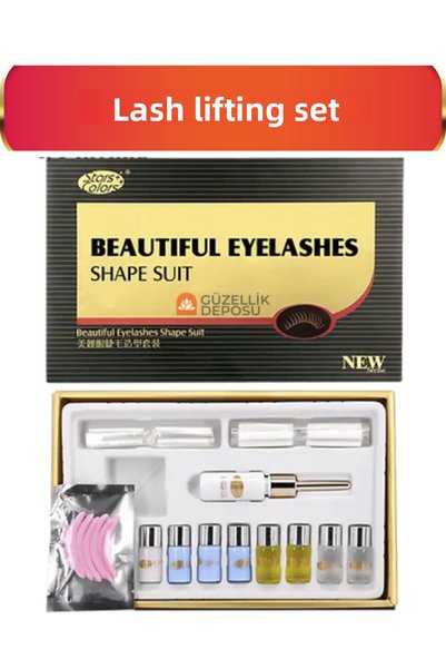Güzellik Deposu Stars Color Suit Eyelash Lifting Set 50 Practices