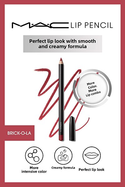 M.A.C قلم الشفاه قلم الشفاه-brıck-o-la 1.45 جم