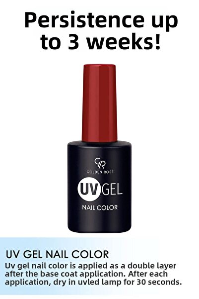 Golden Rose لون أظافر Uvgel - طلاء أظافر دائم 127