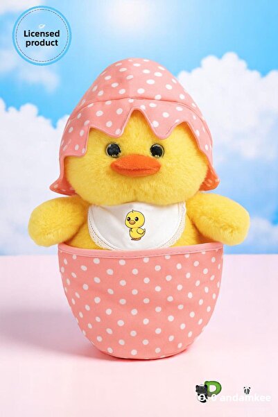 Canestar Surprise Cute Chick - Plush Toy with Plush Egg Bag - Pandamkee