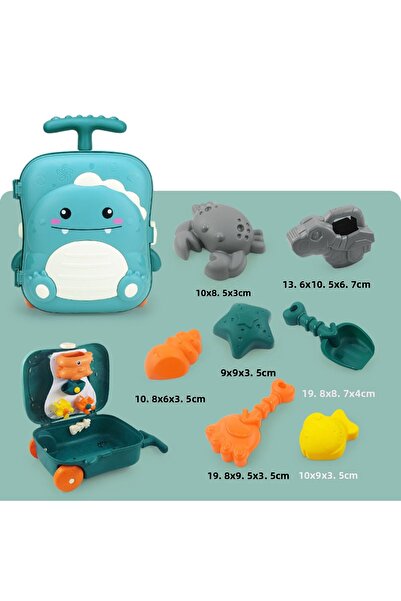 Choice ألعاب شاطئ للأطفال على شكل ديناصورات، ألعاب شاطئ للأطفال، مجموعة صندوق...