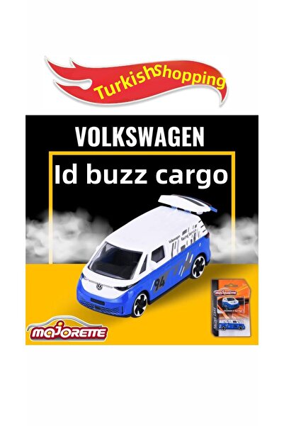 Majorette Premium Cars Volkswagen Id. Buzz Cargo Transit Drop down Luggage
