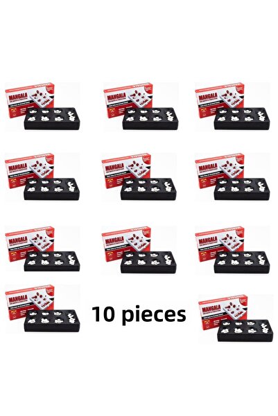 TOMBİ-X لعبة استراتيجية مانجالا 10 قطع