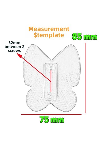 NZB Furniture Drawer Cabinet Door Handle Handle Children Baby Teen Room Plast...