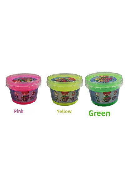 Bubu جل سلايم بلاي 3 ألوان 160 جرام