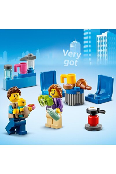 LEGO ® مجموعة بناء City Holidaymaker Caravan 60283؛ لعبة العطلة الرائعة للأطفال (190 قطعة)