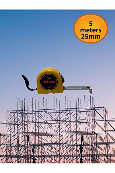 NUBLADO MFT стоманена ролетка (5 МЕТРА X 25 ММ).