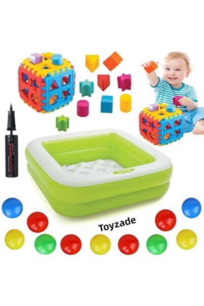 Oyuncakhane 50 قطعة من ألعاب الأطفال التعليمية لحمام السباحة ذات القاعدة النا...