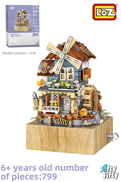 Vagonlife لوز بيت الموسيقى - LZ1239 (799 قطعة) مجموعة بناء الألعاب