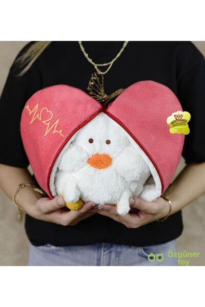 Pandamkee فرخ قلب قطيفة مع مفاجأة 50 سم