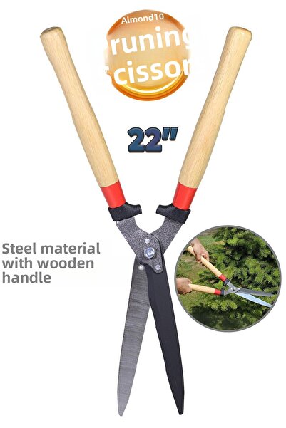 Badem10 Maxgarden Grass Hedge Pruning Shears Grass Mowing Shears 60 Cm 22''