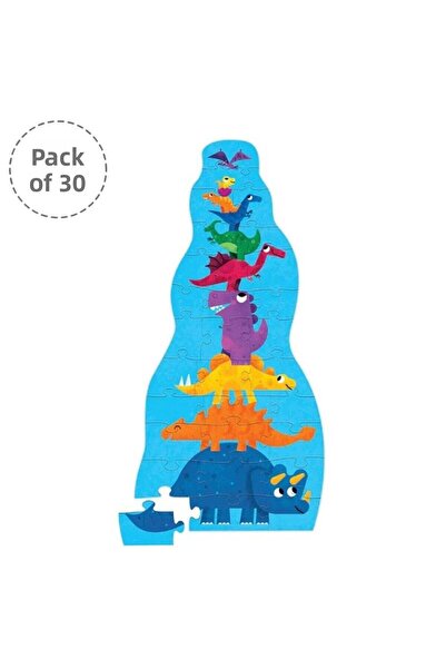 Crocodile Creek لغز برج الديناصورات العملاق - 30 قطعة