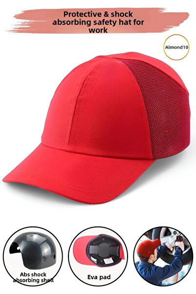 Badem10 Lightweight Work Security Impact Protective Protection Head Hat Hard Hat Unisex Camouflage Baseball Style Helmet Hat