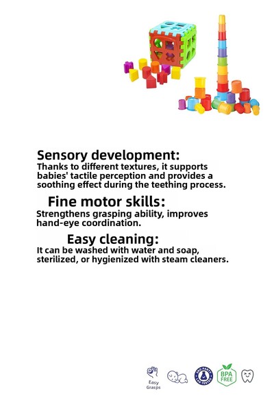 Kiki Bultak Cube Educational Containers Mega Tower