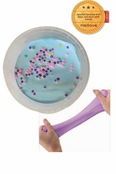 AVMmarketim عجينة لعب سلايم متلألئة غير قابلة للالتصاق، قطعة واحدة