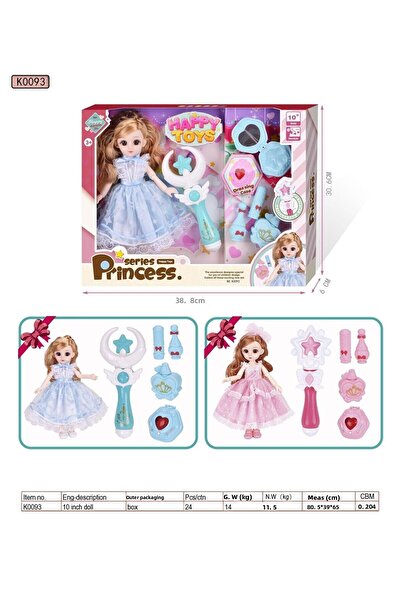 FUNFY 13-joints 10" Princess Doll Set | Assorted | Accompanied By Accessories