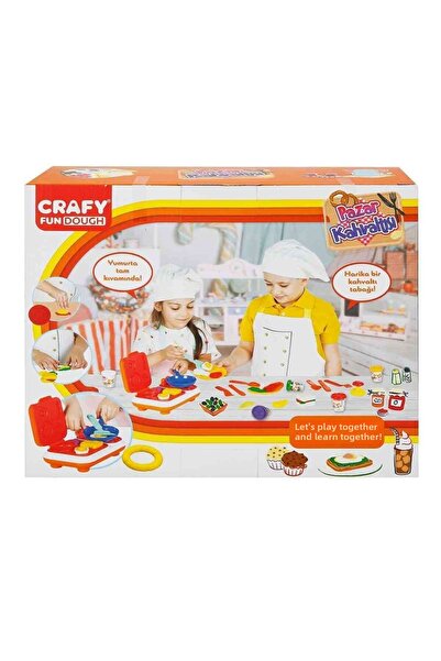 Sunman Mullurg Urg01 Crafy Market Breakfast Play Dough Set 300 g 23 Pieces (Muul)