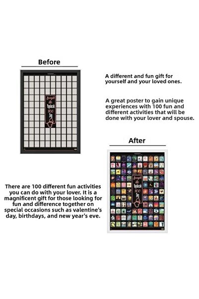 gifttime 100 ملصق أنشطة - للقيام بالحبيب، والخدش