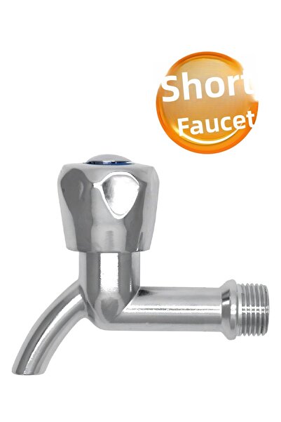 Badem10 Classic Short Faucet - Wash Basin, Bathroom, Kitchen, Flip Fountain